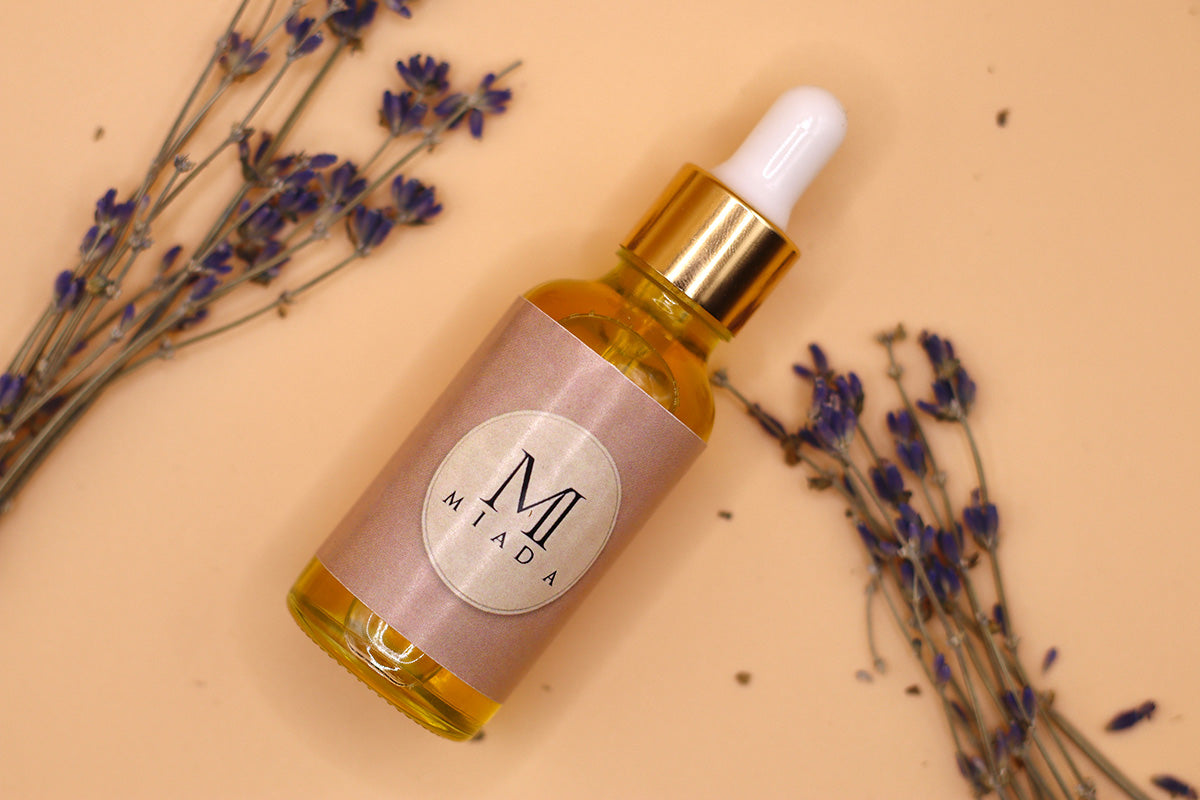 Miada Haar-, Gesichts- & Körperöl – Baobab- und Lavendelöl